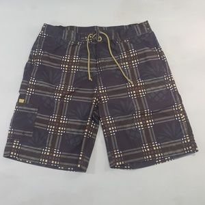 Mens U.S. Apparel 2XL Swim Shorts, Board, Walking